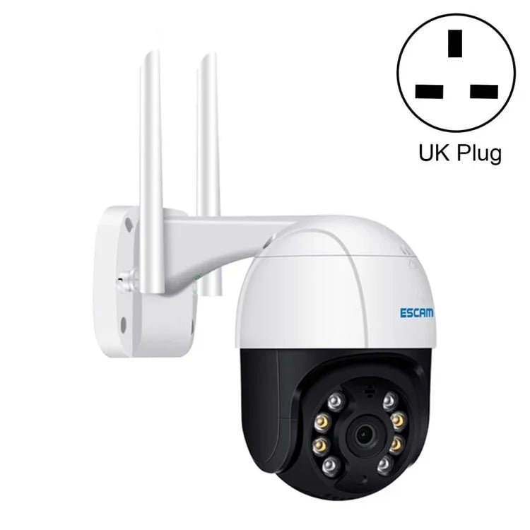 ESCAM QF518 5MP Smart WiFi IP Camera, Support AI Humanoid Detection / Auto Tracking / Dual Light Night Vision / Cloud Storage / Two Way Audio / TF Card - Trustpick