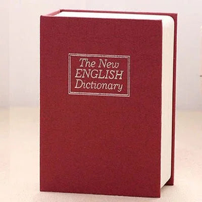 Mini Dictionary Safe Box Book Secret Security Lock Cash Money Coin Storage Jewellery key Locker - Trustpick