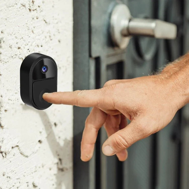 ML18 Mini Ultra Wide Angle Smart Video Doorbell Support Two - way Voice - Trustpick