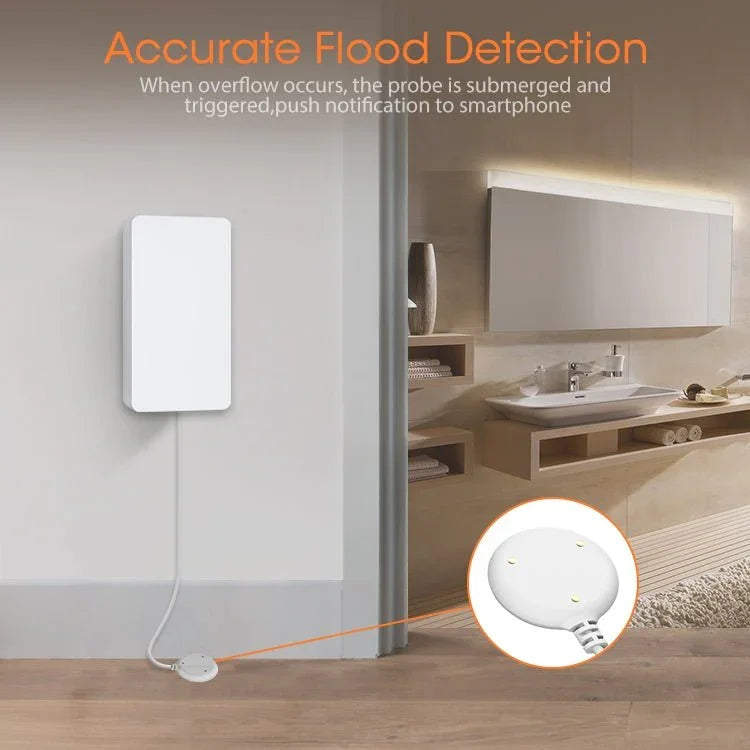 NEO NAS - WS05B Zigbee Water Sensor & Flood Sensor - Trustpick