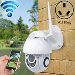 PTZ Control 355 Degree Rotation Infrared WiFi Smart Dome Camera, Two - Way Voice Intercom Monitor - Trustpick