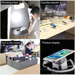 S15 Anti - theft Alarm Stand Security System Touch Burglar Alarm / Anti - theft Alarm Display Holder for iPhone & iPod & iPad with 8 Pin Port - Trustpick