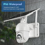 T22 1080P Full HD Solar Powered 4G Network EU Version Camera, Support PIR Alarm, Night Vision, Two Way Audio, TF Card - Trustpick