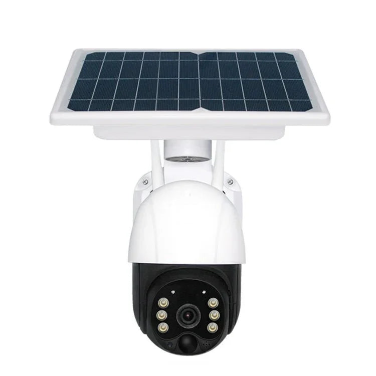 T23 2288 x 1288P Full HD Solar Powered WiFi Camera, Support PIR Alarm, Night Vision, Two Way Audio, TF Card, Not Include Battery - Trustpick