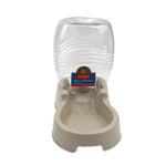 Utility Automatic Drinking Water Dispenser Detachable Bottle with Dish Feeder for Cats and Dogs， Random Color Delivery - Trustpick