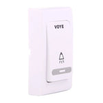 VOYE V004B2 Wireless Smart Music Home Doorbell with Dual Receiver, Remote Control Distance: 120m (Open Air) - Trustpick