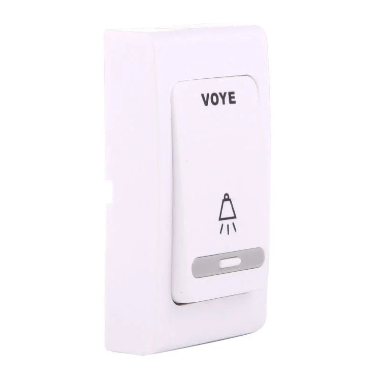 VOYE V004B2 Wireless Smart Music Home Doorbell with Dual Receiver, Remote Control Distance: 120m (Open Air) - Trustpick